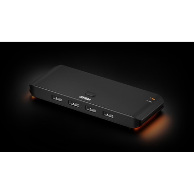 ATEN US4224-AT 2 x 4 USB 2.0 превключвател за споделяне (US4224-AT)