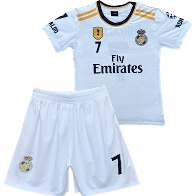 Numberoplus Dětský fotbalový dres Komplet Emirates Cristiano Ronaldo