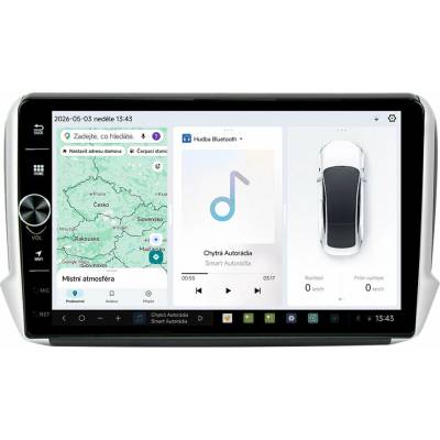Mekede DUDU056 Peugeot 2008 / 208 (4+64GB)