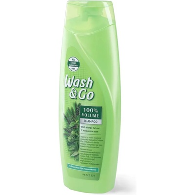 Wash&Go шампоан за коса, Хербал, 400мл