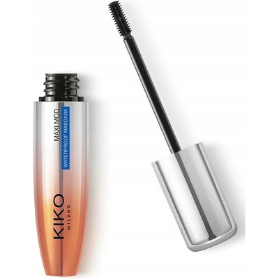 Kiko Milano zahušťující silikonový kartáček Řasenka na řasy černá 12 ml