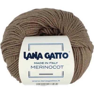 Lana Gatto Merinocot 14044 tmavá béžová