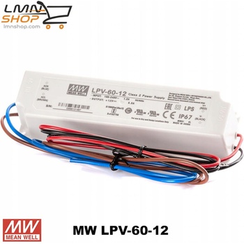Mean Well Napájecí zdroj LPV-60-12