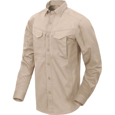 Helikon-Tex košile Defender Mk2 dlouhý rukáv khaki