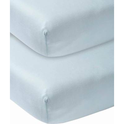 MEYCO žerzejové prostěradlo 2ks 40x80/90 light blue