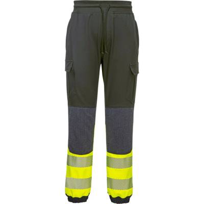 Portwest nohavice KX341 Hi Vis Flexi do pasu reflexní žltá