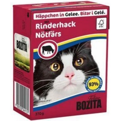 Bozita Cat kousky v želé s hovězím masem TP 370