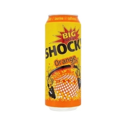 Big Shock! Energy Orange plech 0,5l