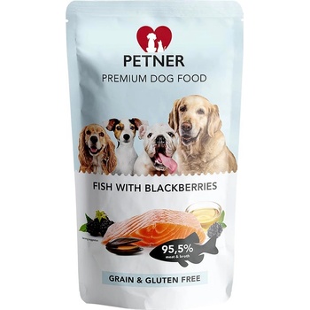 Petner ryba s černicami 470 g
