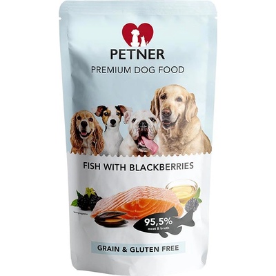 Petner ryba s černicami 470 g
