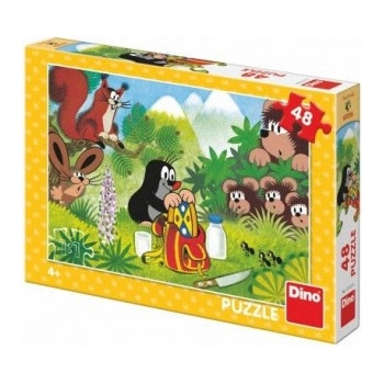 Teddies Krtek a svačina v krabici 27x19x4cm 48 dílků