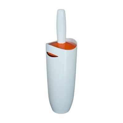 primanova Pn-Четка за тоалетна бяло-оранжево Е05-08 (0137113)