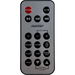 съвместим AUVISIO MHX-640 - съвместимо дистанционно управление на марката General (MHX-640) Дистанционно