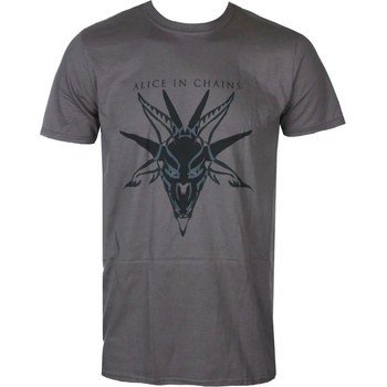 Image 1 of ROCK OFF Мъжка тениска Alice in Chains - Black Skull Charcoal - ROCK OFF - AICTS01MC