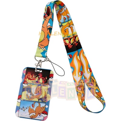 Šňůrka na krk 23137 s cedulkou Pokémon Charmander