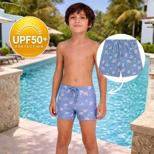 Swim Essentials Swim Essentials: Детски плувни шорти тип боксер с UV50+ "Turtle (SWE-2024SE1419)