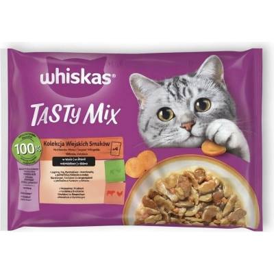 WHISKAS cat Country Tasty mix 4pack 4 x 85 g