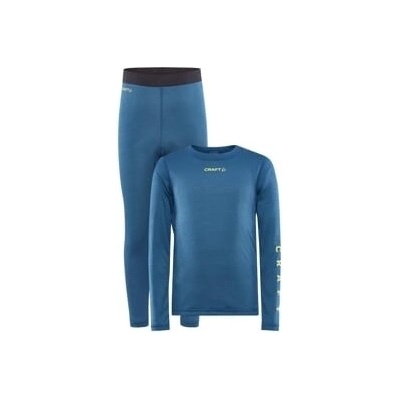 Craft Core Warm Baselayer Junior modrá
