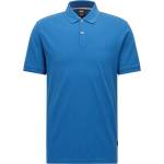 Boss Блуза с яка Boss Mens BOSS BLACK Pallas Polo Iconic Logo Embroidered Shirt - Medium Blue 429