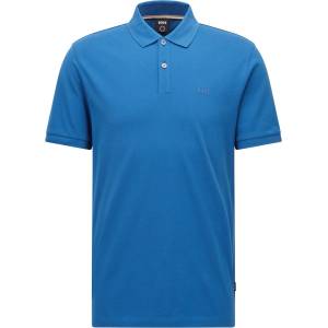 Boss Блуза с яка Boss Mens BOSS BLACK Pallas Polo Iconic Logo Embroidered Shirt - Medium Blue 429
