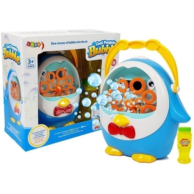 Lean Toys Stroj na výrobu bublín Tučniak