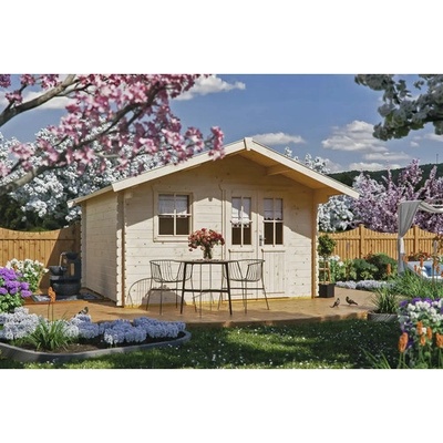 SKAN HOLZ Malaga 2 340 x 340 cm přírodní – Zboží Dáma