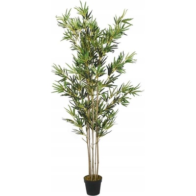 UMĚLÝ BAMBUS 1380 LISTŮ 200CM ZELENÝ