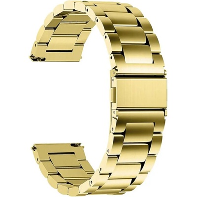 Techsuit Каишка Techsuit - W010, Galaxy Watch, Huawei Watch, 22 mm, златиста (KF2313154)