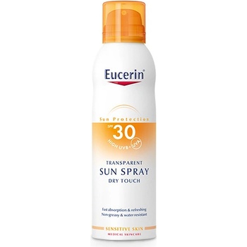 Eucerin Sun Dry Touch Sensitive Protect transparentní spray SPF30 200 ml