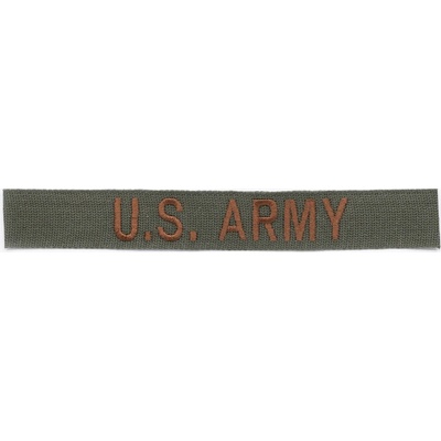 MILITARY RANGE Nášivka "U.S ARMY" OLIV