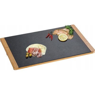 Kesper Servírovací tác na občerstvení 45x30 cm kamenná břidlice
