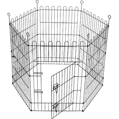 ABC-ZOO Оградка Dog Park Black Lux 6-ъгъл, XL - 61 x 106 см