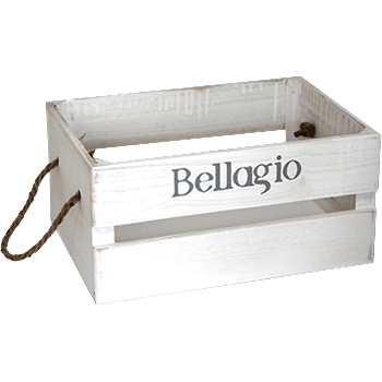 Horecano CN-Дървена касетка 26x17x13cm БЯЛА ZM18-4 (181155 -2) (01981419)