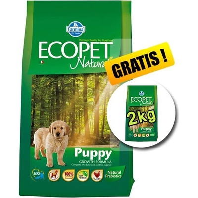 Ecopet Natural Puppy medium 12 kg