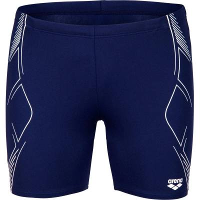 arena Мъжки бански слипове Arena Graphic Swim Mid Jammer Swim brief - Navy / White - размер 6 (DE) (050-2235-0214)