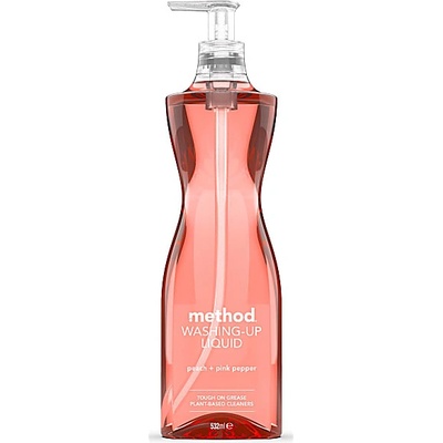 METHOD Tekutý prostriedok na umývanie riadu Peach & Pink Pepper 532 ml