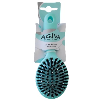 Image 1 of AGIVA Четка за коса с естествен косъм - синя (372:)