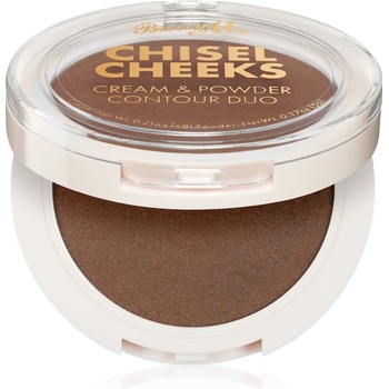 Barry M Chisel Cheeks контурираща палитра за лице дуо Medium 11 гр