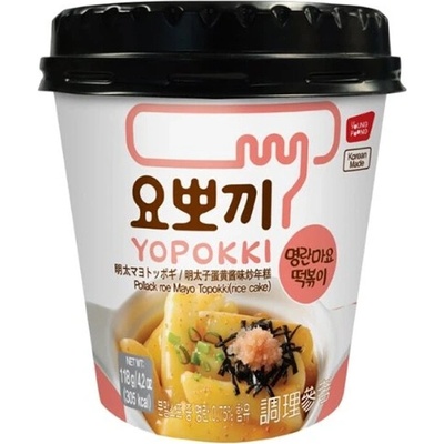 Yopokki Topokki Creamy Pollack Mayo Cheese 118 g