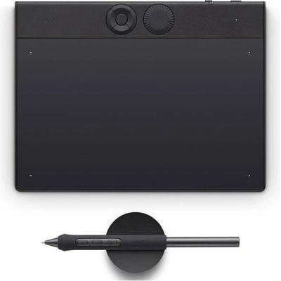 Графичен таблет Wacom Intuos Pro Small (черен), 5080 lpi, 8192 нива на натиск (PTK470K0B)