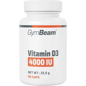 GymBeam Vitamin D3 4000 IU, 90 Capsules
