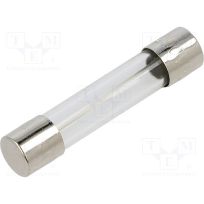 EATON/BUSSMANN BK-AGC-6-R Pojistka: tavná; kulatý,sklěněná; 6A; 250VAC; rychlá; 6,3x32mm; AGC