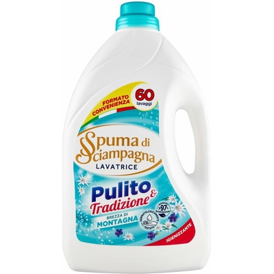 Spuma di Sciampagna Pulito Tradizione Brezza di Montagna gél na pranie 3 l 60 PD