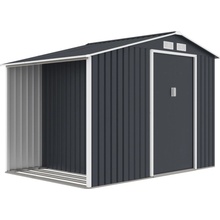 Rojaplast LUKE B domek 202 x 342 x 191 cm tmavě šedá