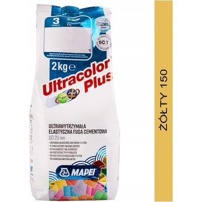 Mapei Ultracolor Plus 2 kg žlutá – Zboží Mobilmania