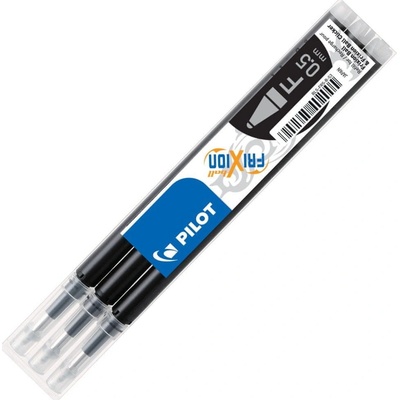 Pilot 2065-001 FriXion náplň do přepisovacího rolleru 0,5 mm černá 3 ks
