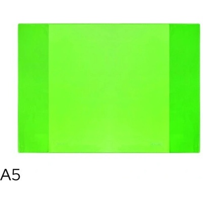 LUMA Obal na sešit A5 NEON zelený I260549