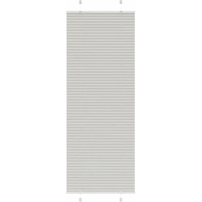 VidaXL Roleta plisé světle šedá 75x200 cm