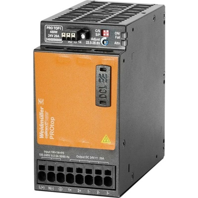 Weidmüller 2466890000 napájecí zdroj 24 V/DC 20 A 480 W Obsah 1 ks