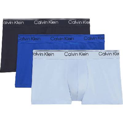 Боксерки Calvin klein LV00NB4409 Trunk boxers 3 units - Multicolor (Shoreline / Royalty / Blue Bell)